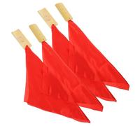 Didiseaon Kuaiban Chino Tradicional Rojo Instrumento de Percusión para Clapper Allegro Profesional para Iniciación y Educación Musical