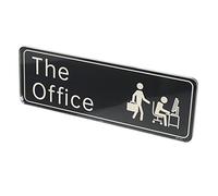 Didiseaon Letrero de Oficina de Acrílico Cartel Informativo para Puerta Tamaño Estándar Instalación Decoración de Oficina Comercial