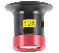 Didiseaon Lupa De Joyería y Reparación De Relojes 10x, Lupa De Vidrio Diadema Metálica Ajustable, Herramienta para Trabajos Precisos, Uso Industrial y Mantenimiento De Relojes