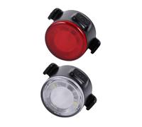 Didiseaon Luz Bicicleta Recargable USB con Modos Brillo Set Delantera y Trasera Seguridad para Ciclismo Accesorios para Bicicleta Exterior