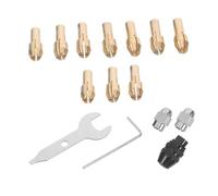Didiseaon Manden Collet Chuck para Herramientas Rotativas con Tuerca para Rectificado de Metal Incluye Tuercas