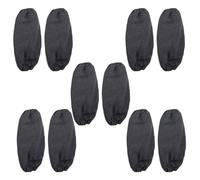 Didiseaon Mangas Protectoras para Brazos de Mezclilla 5 Pares Laborables y Resistentes al Desgaste Diseño Doble Elástico Ligeras y Prácticas para Taller y Soldadura Color Aleatorio