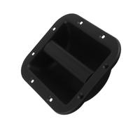 Didiseaon Manija Lateral para Altavoz, Asa de Hierro Negra para Gabinete de Audio, Instalación Fácil, 177mm X 152mm, Uso en Escenario y Monitores
