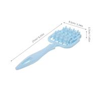 Didiseaon Masajeador Manual de Rodillos 8 Ruedas para Cuerpo Completo Azul Rodillo Portátil Multiusos para Cuello Espalda Piernas y Brazos Herramienta de Relajación Muscular para Yoga