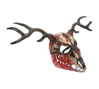 Didiseaon Máscara Diseño Realista y Cómodo Cuernos de Asta de Rp Foam Accesorio Versátil para Halloween y Fiestas para Cosplay y Disfraces de Mascarada