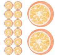 Didiseaon Mascarilla Facial Hidratante y Rejuvenecedora Diseño Único de Naranja, 50 Piezas de Fibra para Cuidado del Rostro y Cuello en Rutina de Belleza