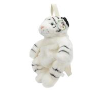 Didiseaon Mochila Escolar De Peluche Tigre Mochila Infantil De Dibujos Animados Bolsa De Felpa Gris para Niños