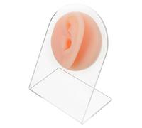 Didiseaon Modelo De Oreja Falsa Silicona Práctica De Perforación Suministros Médicos Herramienta De Enseñanza