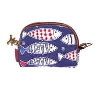 Didiseaon Monedero Pequeño Japonés para Mujer, Tela Estampado de Conchas, Almacenamiento de Monedas, Diseño Compacto y Ligero, Uso Diario y Viaje, 1 Unidad Varios Estilos