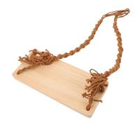 Didiseaon Newborn Wooden Photography Swing Prop Stable Indoor Swing Seat with Smooth Finish Safe Photo Shoot Accessory For Newborn Pictures