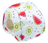 Didiseaon Nido de Invierno para Hámster y Cobayas Cama Cálida de Algodón Grueso 22X22 CM Escondite Cómodo para Pequeños Roedores y Petauros del Azúcar Otoño E Invierno