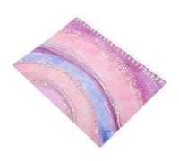 Didiseaon Organizador de Pegatinas A5 para Álbum de Colección, Hoja de Liberación de Cinta Papel Doble Cara, Libro de Almacenamiento para Scrapbooking 32 Hojas, Accesorio Multiusos