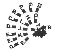 Didiseaon Organizadores de Plástico para Discos de Vinilo y Dvd Divisores Alfabéticos A-Z (26 Unidades), para Estanterías y Colecciones de Medios