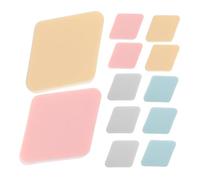 Didiseaon Pack De 12 Almohadillas De Maquillaje De Borla Multifuncionales Para Base Corrector Rubor Seco y Húmedo Cosmeticas Faciales