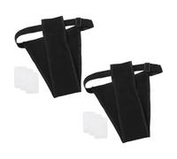 Didiseaon Pañales Lavables para Perras en Celo 2 Unidades Talla M Negros Calzoncillos Sanitarios Reutilizables para Cachorras Tela Suave Antimancha para Protección en Casa y Exteriores