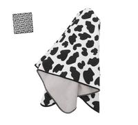 Didiseaon para Cortar Uñas De Gato para Cortar Uñas Suministros Médicos para Mascotas Tela Antiarañazos para Envolver con Estampado De Vaca