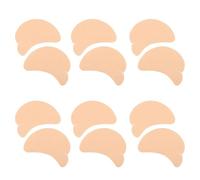 Didiseaon Parches Faciales UV para Protección Solar Diseño Bifurcado para Rostro 6 Pares Adhesivo Transpirable para Golf Tenis y Senderismo al Aire Libre