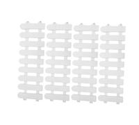 Didiseaon Parque para Tortugas y Conejos Exterior Plegable, Cerca Portátil Resistente a Rayos UV, Set 4 Piezas 50x20 Cm, Recinto Seguridad sobre Césped para Mascotas Pequeñas