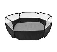 Didiseaon Parque Plegable para Mascotas Pequeñas Recinto de Seguridad para Hámsters y Chinchillas para Interior y Exterior Instalación Material de Nylon Diseño de