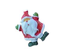 Didiseaon patrón de navidad ornamento de papá noel decoración accesorios de coche de navidad clip de perfume de salida de aire del coche Jesús Clip de salida de aire aromaterapia auto regalo