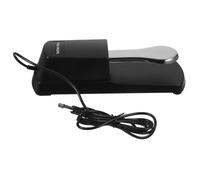 Didiseaon Pedal Amortiguador para Teclado Pedal Sostenido para Piano Eléctrico con Base Antideslizante y Interruptor de Polaridad Compatible con Sintetizadores Midi y Teclados Electrónicos