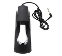 Didiseaon Pedal de Sostenido para Piano Electrónico Duradero Resistente y Antideslizante Compatible con Teclados Midi y Sintetizadores Fácil de Instalar y Portátil Color Plateado