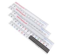 Didiseaon Pegatinas Adhesivas para Melódica 32 y 37 Teclas 3 Piezas Etiquetas para Aprender y Practicar Escalas Musicales Accesorio para Principiantes Armónica