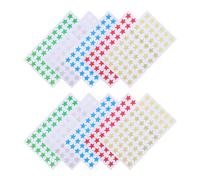 Didiseaon Pegatinas de Estrellas para Seguimiento de Hábitos Planificador de Autodisciplina 10 Hojas de Pegatinas Adhesivas Mini para Recompensas Escolares y Organización Diaria