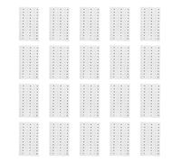 Didiseaon Pegatinas de Lunares Falsos Negras para Mujer, 50 Unidades, Tatuajes Temporales Faciales Seguros para Piel, Accesorio de Festival y Maquillaje Corporal para Halloween y Fiestas