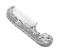 Didiseaon Peine De Aleación Tradicional Chino Vintage Con Forma De Dragón Para El Cuidado Del Cabello Decoración