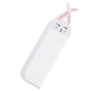 Didiseaon Peine Metálico Pequeño De Zinc Con Diseño De Zanahoria Creativo y Resistente Para Peinar y Estilizar El Cabello Cómodo Para Niñas y Uso Diario