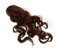 Didiseaon Peluca Ondulada Natural De Fibra Sintética Larga y Rizada Con Diadema Elástica Para Mujer Postizo Resistente Al Calor Look De Cabello Postizo Para Uso Diario