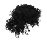 Didiseaon Pelucas Sintéticas Afro Para Mujeres Negras Cortas y Rizadas Con Flequillo De Pelo Esponjoso Para Cosplay y Uso Diario
