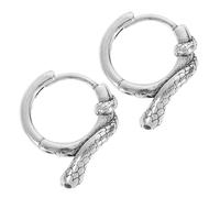 Didiseaon Pendientes de Plata de Ley con Diseño Creativo de Serpiente Ligeros y Cómodos Joyería de Oreja para Mujer y Chica para Fiestas y Uso Diario