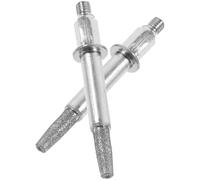 Didiseaon Piedras de Afilar para Motosierra 2 Unidades, Brocas de Diamante Hexagonal 4.8 Mm, Accesorio de Lima Afiladora para Cadenas, Herramienta Manual de Repuesto para Jardín y