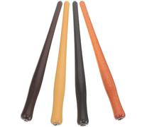 Didiseaon Portaplumas de Caligrafía de Madera para Pluma de Escribir, Diseño Ergonómico y Superficie Lisa, 4 Piezas para Cómics y Arte Infantil Varios estilos