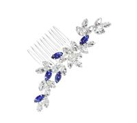 Didiseaon Postizo De Pelo Con De y Lateral Vintage Con Gemas De Imitación Accesorio Cabello De Dama De Honor Para Bodas Especiales