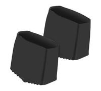 Didiseaon Protector de Pies de Escalera Plegables Antideslizante 2 Pcs Almohadilla de Goma para Patas de Escalera Compatible para Uso Doméstico