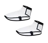 Didiseaon Protector de Zapatos para Peluquería Transparente Pequeño Cubre Calzado Profesional Anticaída de Cabello Accesorio Práctico para Estilistas y Barberos