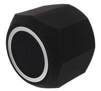 Didiseaon Protector Para Micrófono Octogonal De Esponja Negra, Funda Aislante Acústica Para Micrófono, Cubierta Absorbente De Sonido Para Transmisiones En Directo y Grabaciones Personales