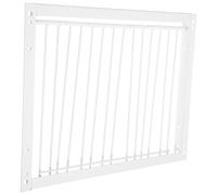 Didiseaon Puerta de Jaula de Hierro para Entrada para Palomares Fácil Instalación Resistente y Segura para Cría de y Aves Pequeñas