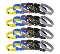Didiseaon Pulseras de clase 2026, 30 pulseras de graduación de silicona, regalos para estudiantes de profesores, pulseras de goma para fiestas de graduación, año 6/11, 7.00X7.00X1.20CM, Silicona