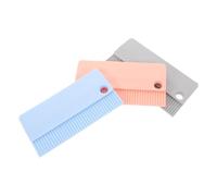 Didiseaon Quitapelusas para Mascotas 3 Unidades, Cepillo de Gel para Sofá y Muebles, Eliminador Reutilizable de Pelo de Perro y Gato para Ropa, Mantas y Coche, Limpieza Rápida