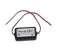Didiseaon Rectificador Electrónico de Potencia para Cámara de con Filtro de Capacitor Compatible con Navegación de Automóviles Suministro Estable y Limpio para Parking Seguro