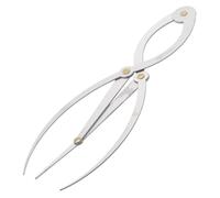 Didiseaon Regla Curva Cejas Acero Inoxidable Calibrador Flexible Plantilla Cejas Herramienta Belleza 2unidades