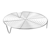 Didiseaon Rejilla de Vapor de Acero Inoxidable 304 y Arrocera, Tamaño Grande 22 Cm, Cesta Vaporera de Cocina para Verduras y Alimentos al Vapor, Accesorio de Cocina Resistente