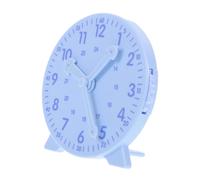 Didiseaon Reloj Educativo para Color Azul De Enseñanza De Telling Aula Habilidades De Gestión