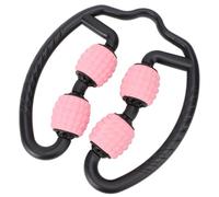 Didiseaon Rodillo Masajeador Muscular Multifuncional para Relajación Masaje y Fitness Material Cómodo Portátil Color Rosa Sakura Uso Diario para Hombre y Mujer Mejora Circulación y Alivia