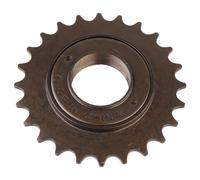 Didiseaon Rueda de Inercia Sola Velocidad 24t de Acero para Bicicletas | Engranaje Dentado, Uso en Conversión Monovelocidad y Trayectos Diarios, Piezas Resistentes Color Aleatorio