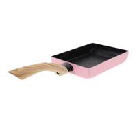 Didiseaon Sartén Antiadherente para Tortillas de Aleación de Aluminio Mango Ergonómico Negro, Práctica para Cocina de Gas E Inducción